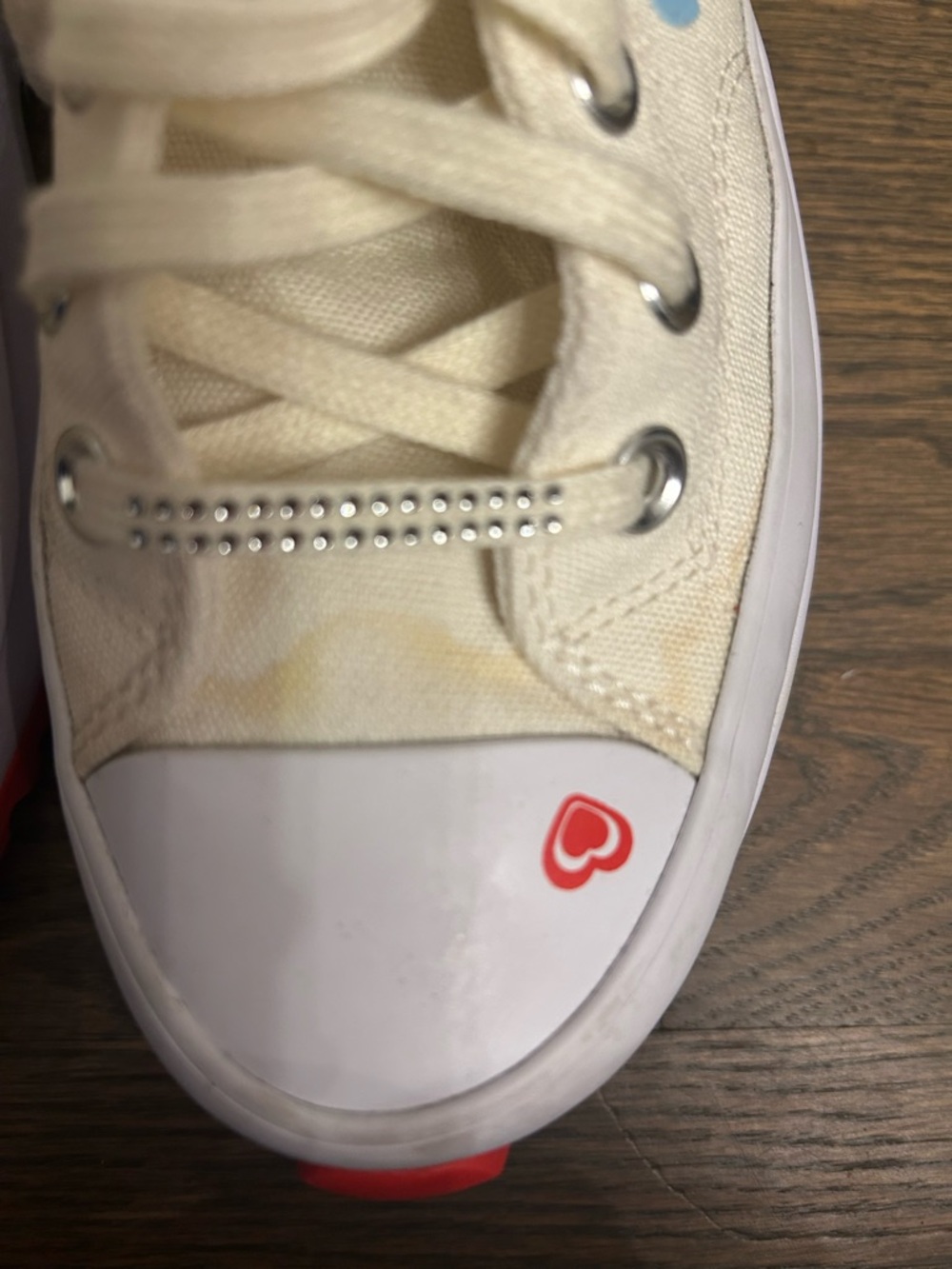 Converse Run Star Hike Platform High Y2K Heart Sneakers Women’s Size 8 - Picture 13 of 15
